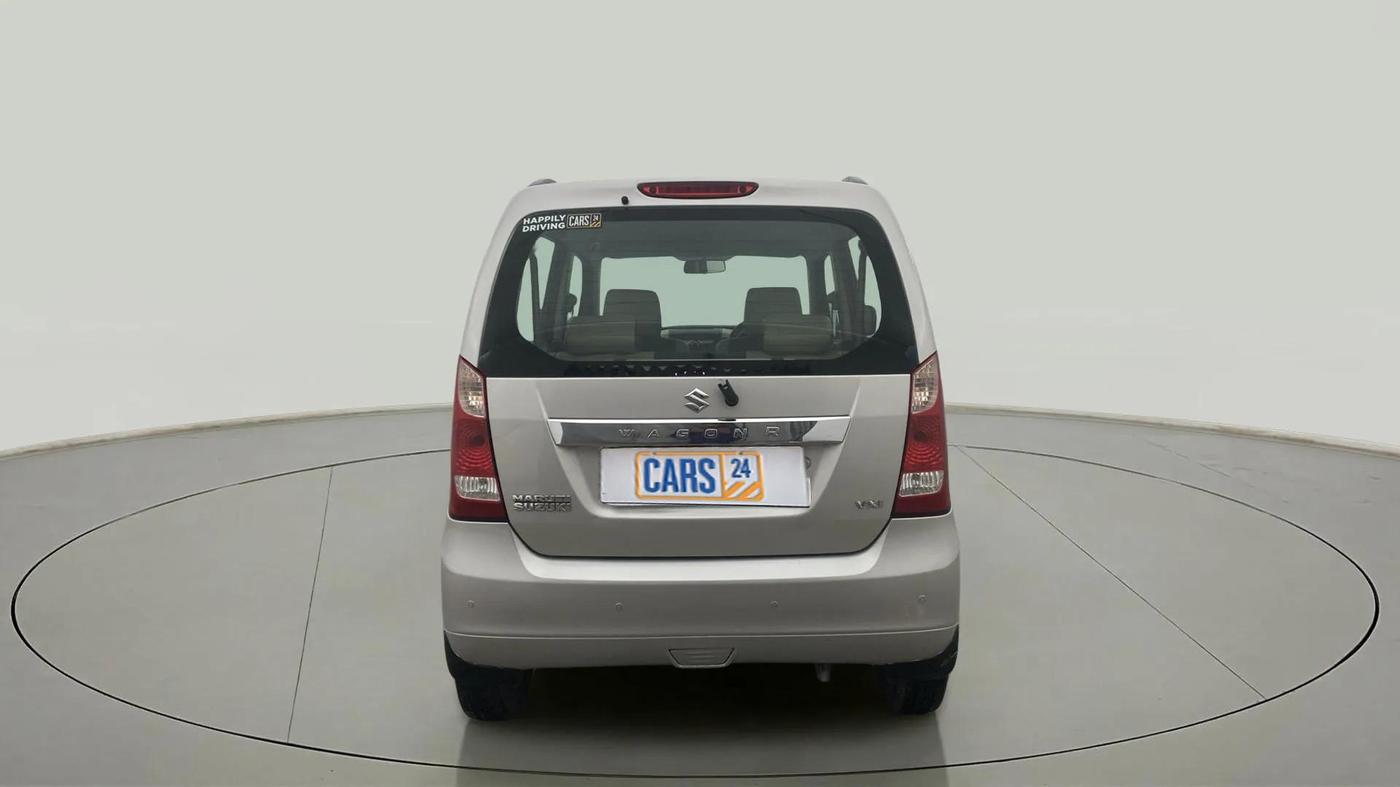 2017 Maruti Wagon R 1.0 VXI, CNG, Manual, 81,879 km, Back/Rear