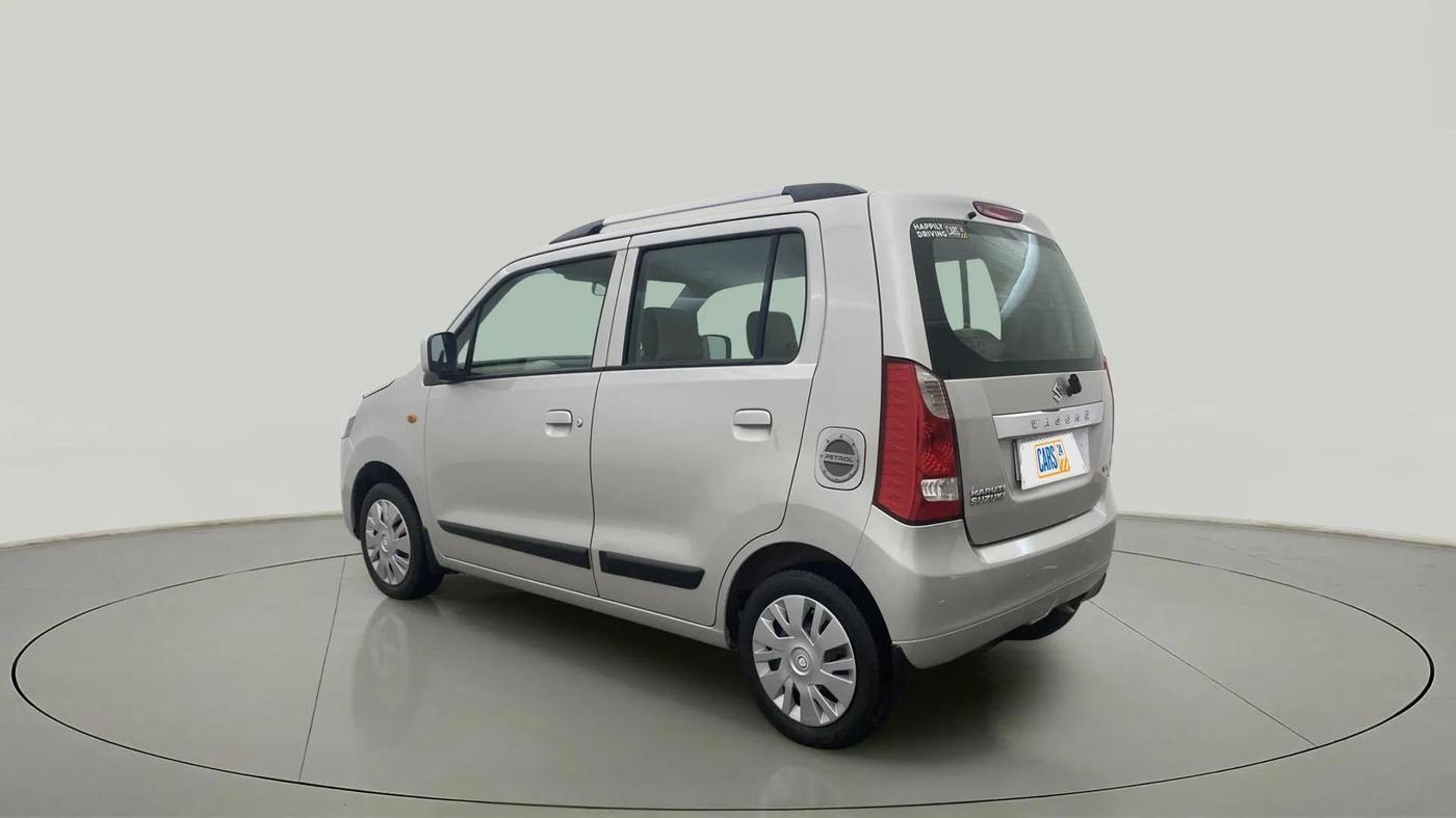 2017 Maruti Wagon R 1.0 VXI, CNG, Manual, 81,879 km, Left Back Diagonal