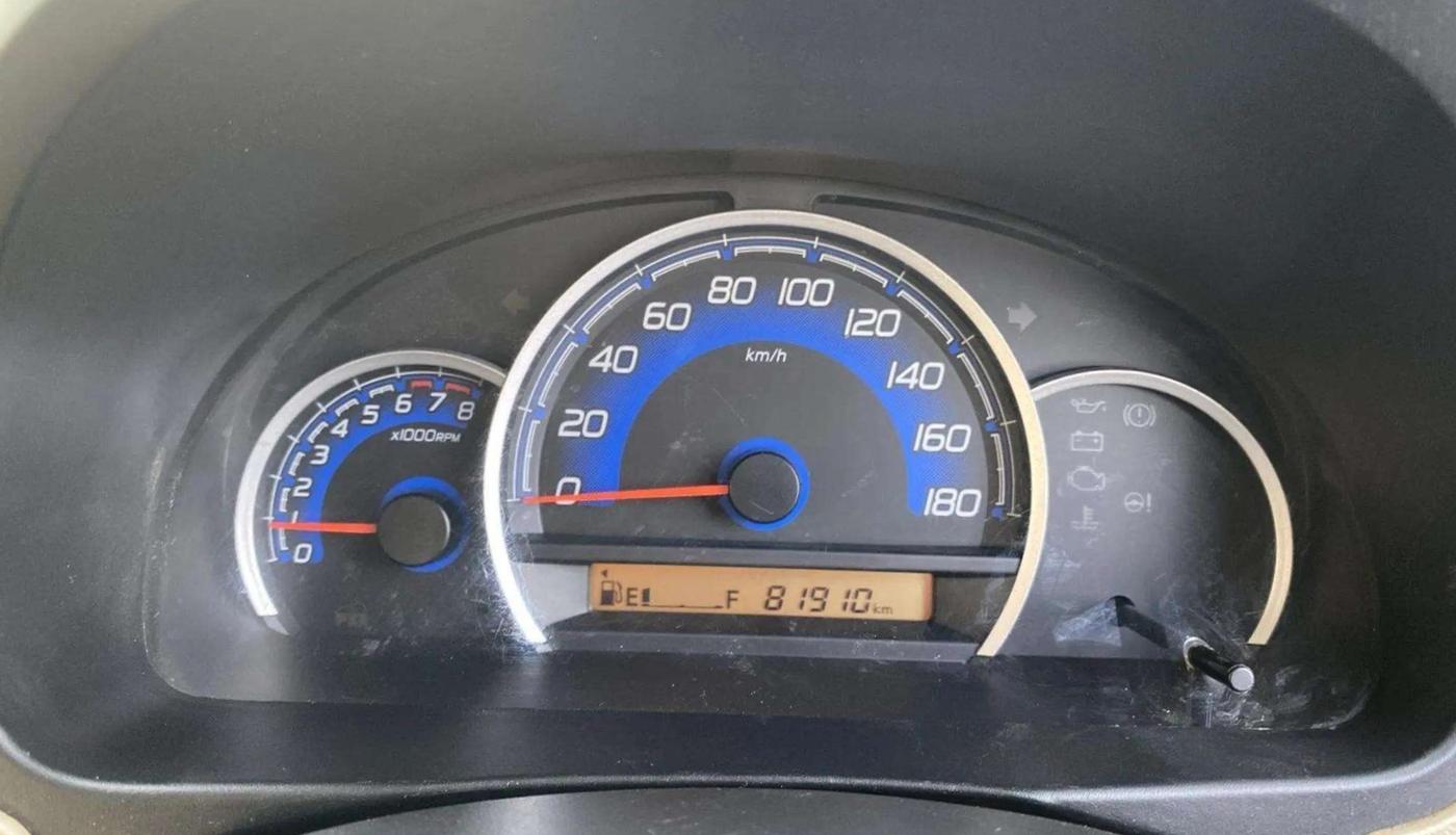 2017 Maruti Wagon R 1.0 VXI, CNG, Manual, 81,879 km, Odometer Image