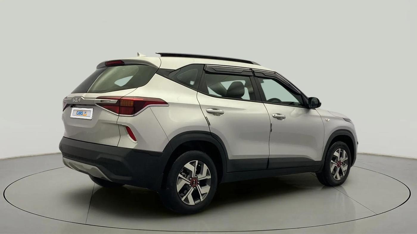 2023 KIA SELTOS HTE 1.5D IMT, Diesel, Manual, 36,441 km, Right Back Diagonal