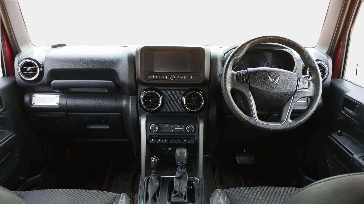 2022 Mahindra Thar LX PETROL HT 4WD AT, Petrol, Automatic, 22,729 km, Dashboard