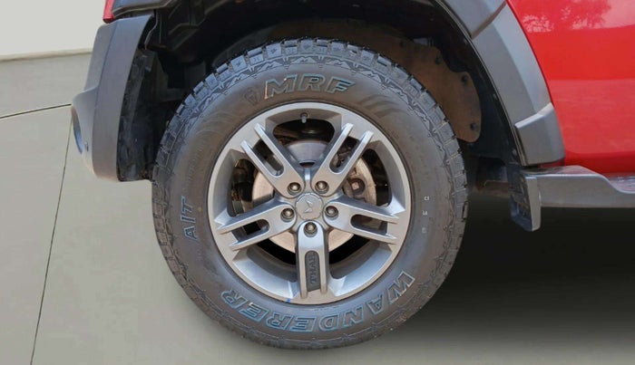 2022 Mahindra Thar LX PETROL HT 4WD AT, Petrol, Automatic, 22,729 km, Left Front Wheel