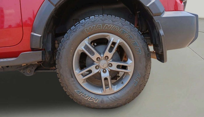 2022 Mahindra Thar LX PETROL HT 4WD AT, Petrol, Automatic, 22,729 km, Left Rear Wheel