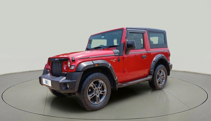 2022 Mahindra Thar LX PETROL HT 4WD AT, Petrol, Automatic, 22,729 km, Left Front Diagonal