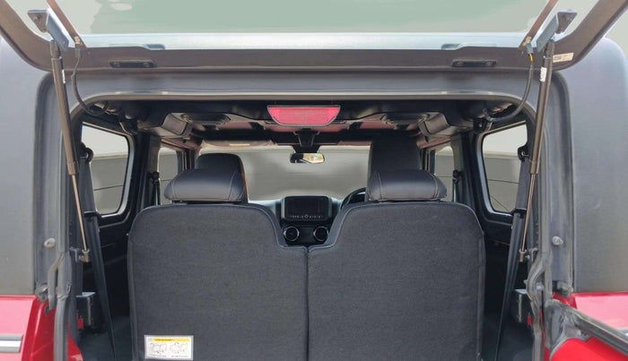 2022 Mahindra Thar LX PETROL HT 4WD AT, Petrol, Automatic, 22,729 km, Boot Inside
