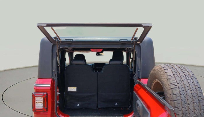 2022 Mahindra Thar LX PETROL HT 4WD AT, Petrol, Automatic, 22,729 km, Boot Door Open