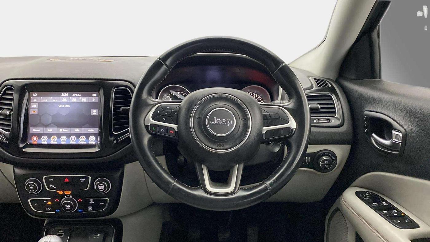 2018 Jeep Compass LIMITED PLUS DIESEL, Diesel, Manual, 49,590 km, Steering Wheel Close Up