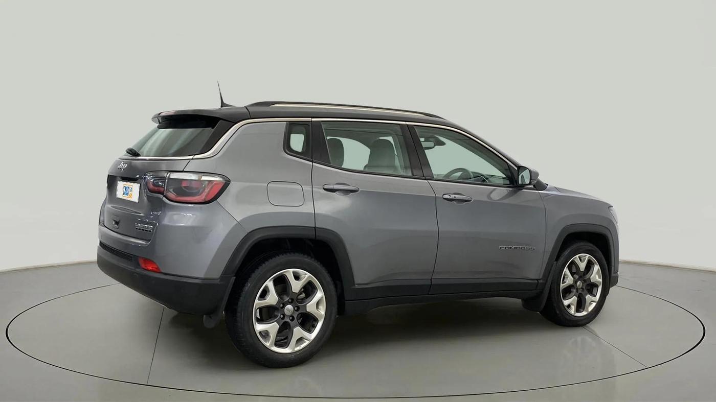 2018 Jeep Compass LIMITED PLUS DIESEL, Diesel, Manual, 49,590 km, Right Back Diagonal