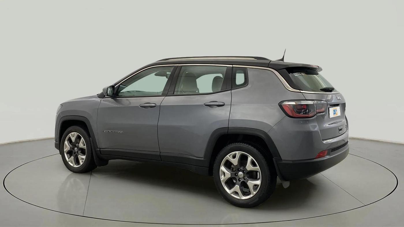 2018 Jeep Compass LIMITED PLUS DIESEL, Diesel, Manual, 49,590 km, Left Back Diagonal