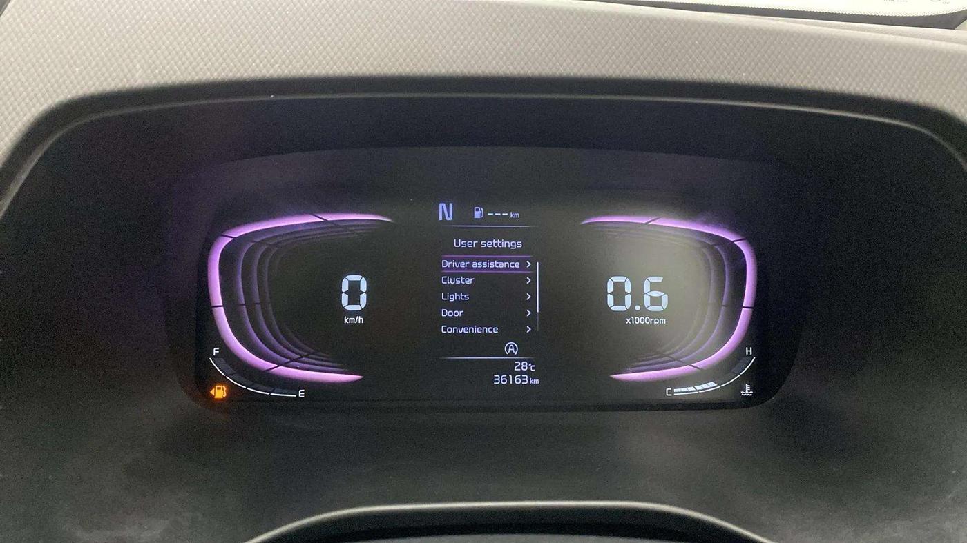 2023 KIA CARENS PRESTIGE PLUS 1.5 PETROL IMT 7 STR, Petrol, Manual, 36,360 km, Odometer Image