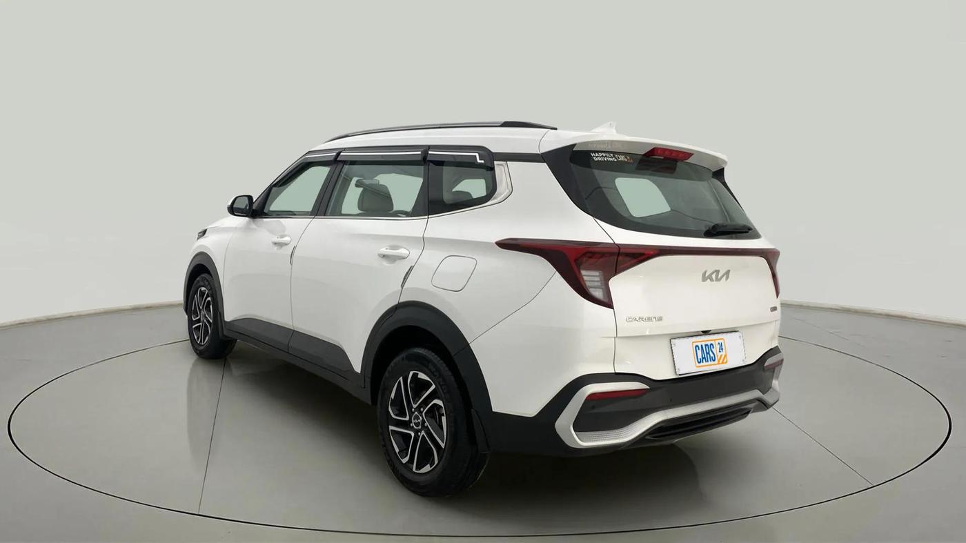 2023 KIA CARENS PRESTIGE PLUS 1.5 PETROL IMT 7 STR, Petrol, Manual, 36,360 km, Left Back Diagonal