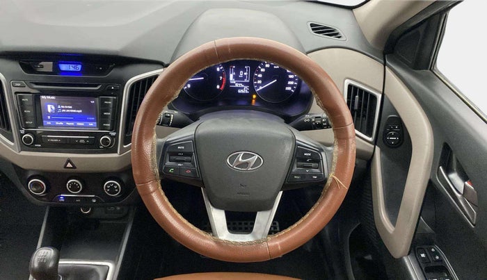 2016 Hyundai Creta S 1.6 PETROL, Petrol, Manual, 62,590 km, Steering Wheel Close Up