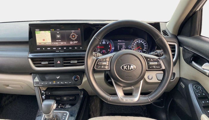 2020 KIA SELTOS HTX PLUS AT1.5 DIESEL, Diesel, Automatic, 19,570 km, Steering Wheel Close Up