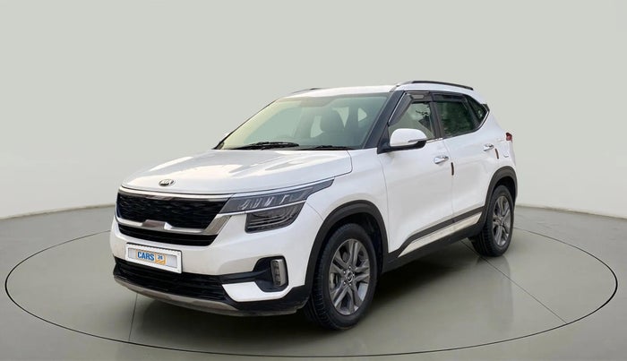 2020 KIA SELTOS HTX PLUS AT1.5 DIESEL, Diesel, Automatic, 19,570 km, Left Front Diagonal