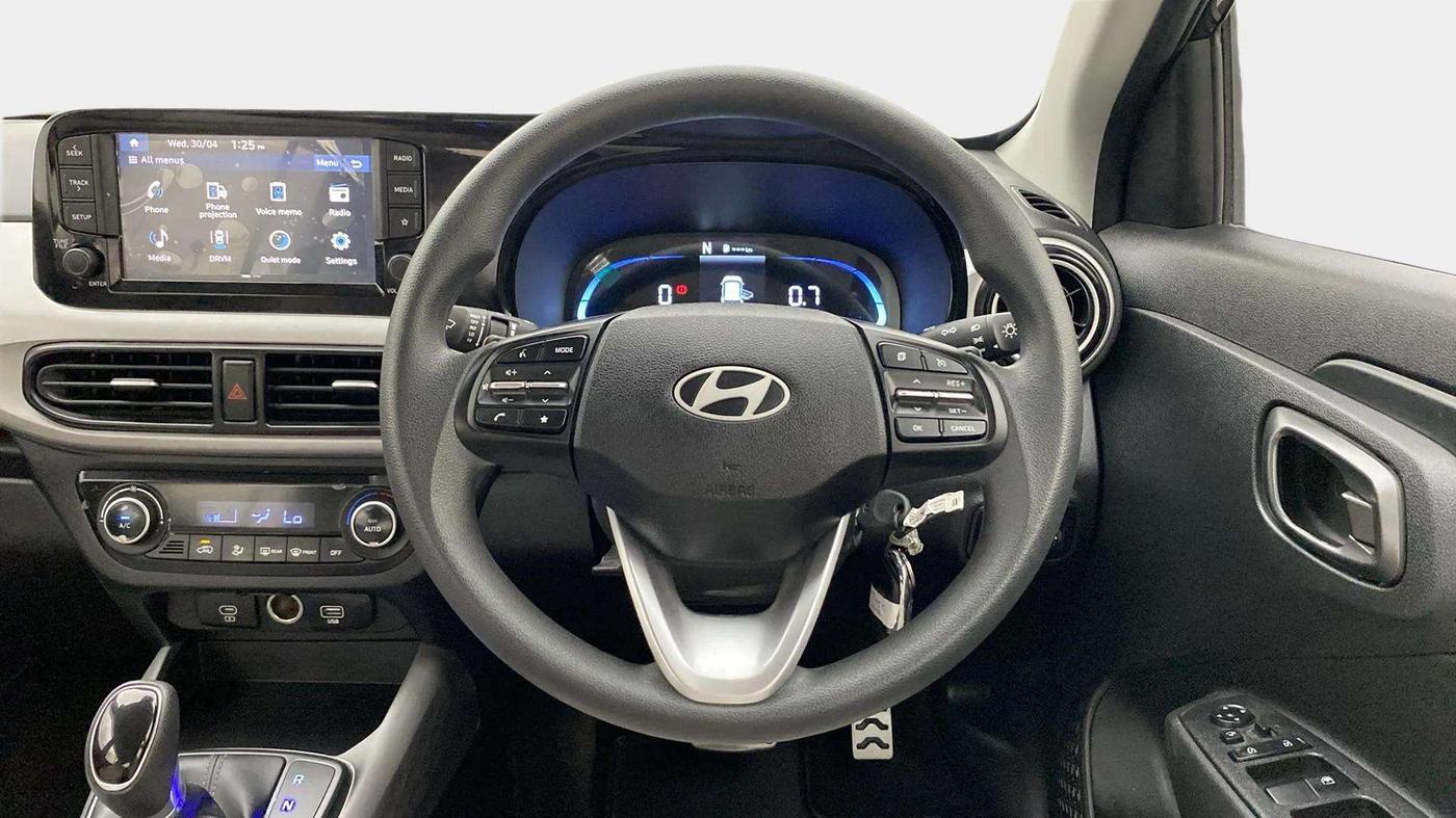 2024 Hyundai EXTER  SX 1.2 AMT, Petrol, Automatic, 2,779 km, Steering Wheel Close Up