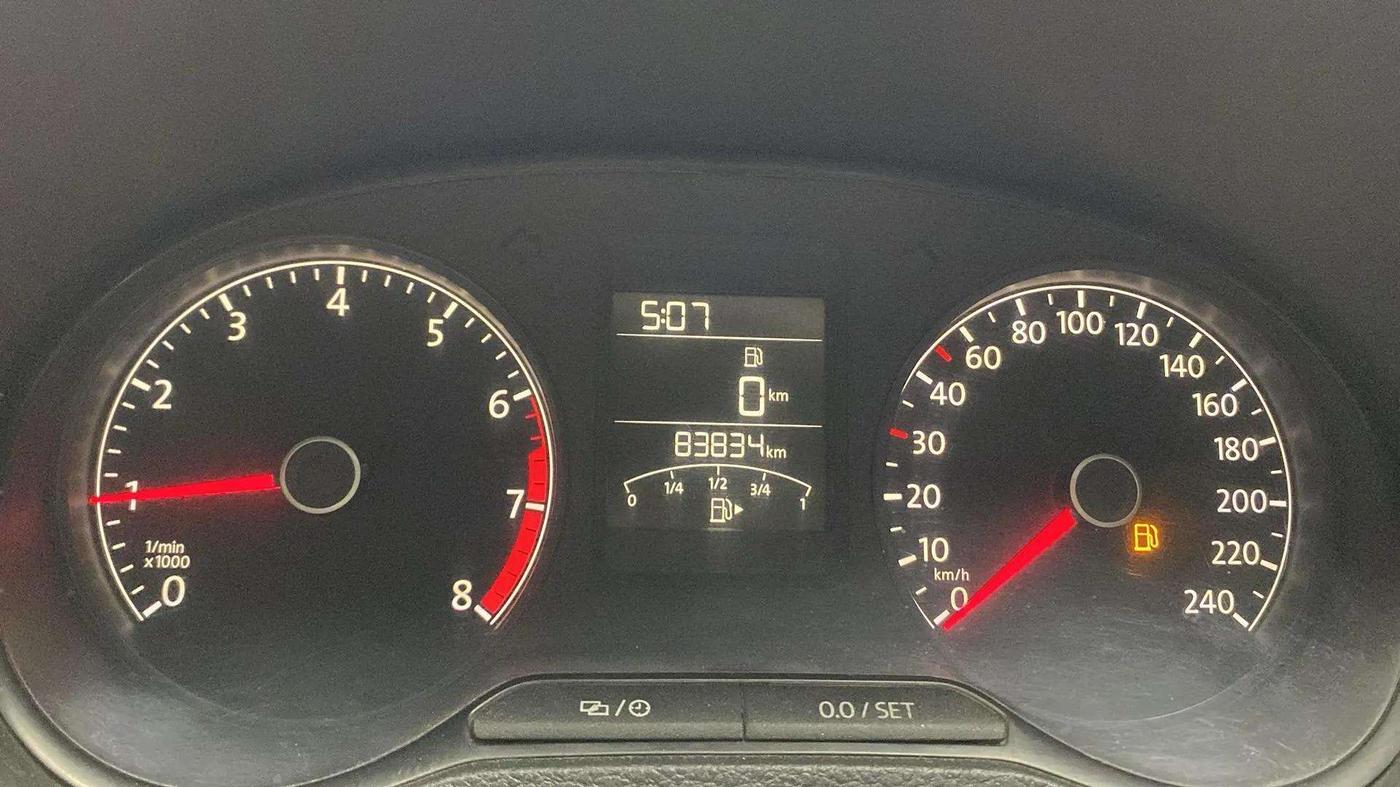 2019 Volkswagen Polo HIGHLINE PLUS 1.0, Petrol, Manual, 83,978 km, Odometer Image