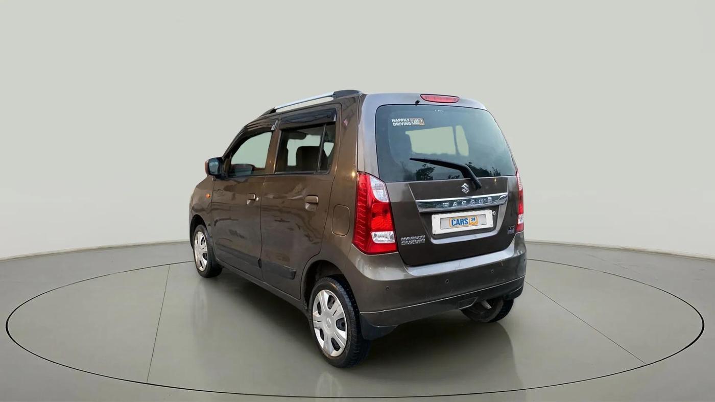 2018 Maruti Wagon R 1.0 VXI AMT, Petrol, Automatic, 29,286 km, Left Back Diagonal