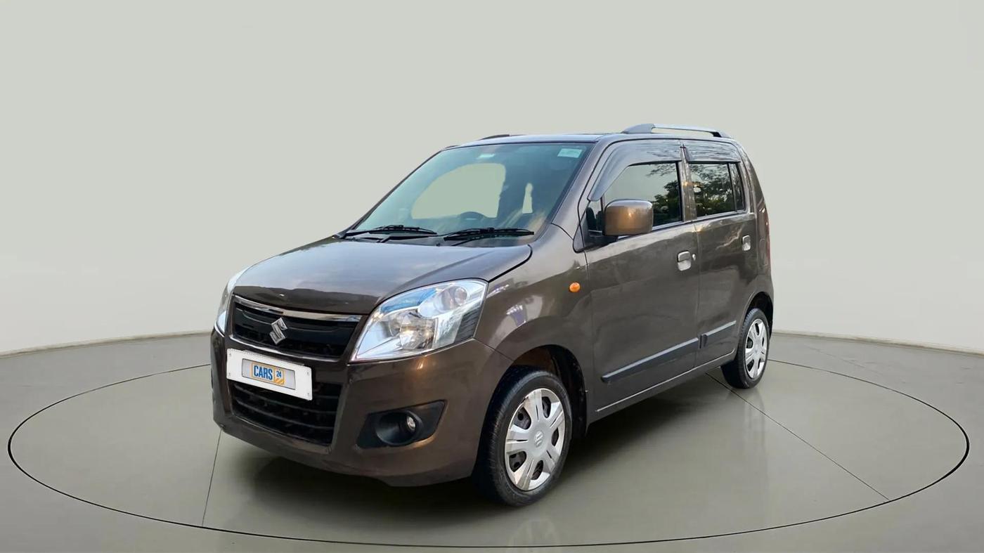 2018 Maruti Wagon R 1.0 VXI AMT, Petrol, Automatic, 29,286 km, Left Front Diagonal