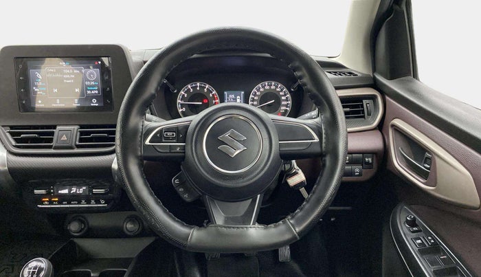 2023 Maruti FRONX DELTA 1.2 MT PETROL, CNG, Manual, 6,633 km, Steering Wheel Close Up