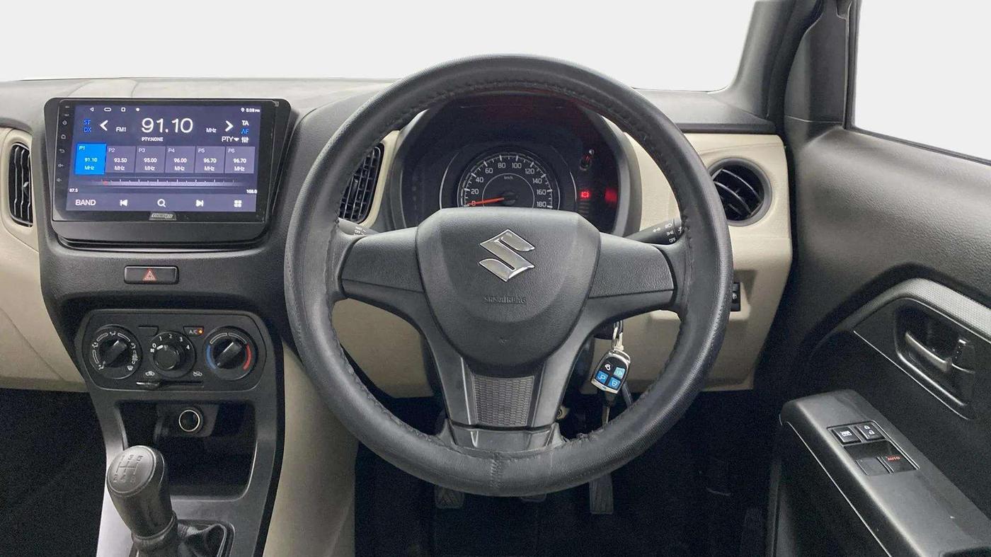 2024 Maruti New Wagon-R LXI 1.0, Petrol, Manual, 14,048 km, Steering Wheel Close Up