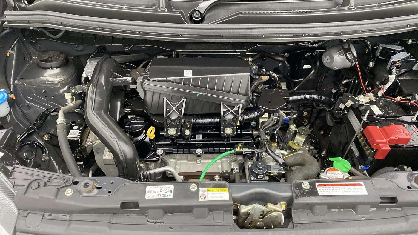 2024 Maruti New Wagon-R LXI 1.0, Petrol, Manual, 14,048 km, Engine View