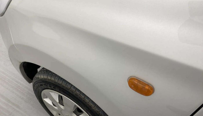 2018 Maruti Alto K10 VXI, Petrol, Manual, 37,285 km, Left fender - Paint has minor damage