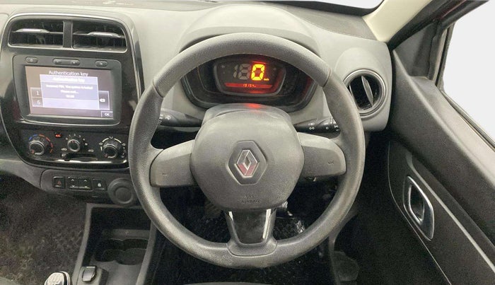 2019 Renault Kwid RXT 0.8, Petrol, Manual, 19,136 km, Steering Wheel Close Up