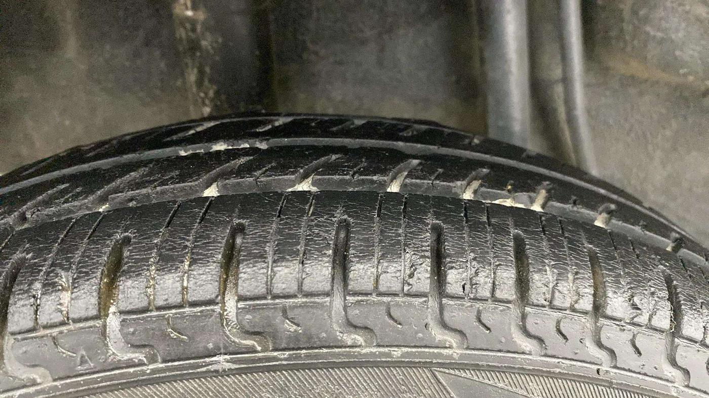 2019 Datsun Redi Go A, Petrol, Manual, 59,649 km, Right Rear Tyre Tread