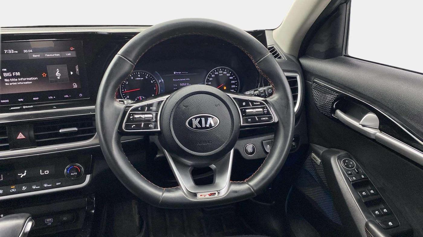 2020 KIA SELTOS GTX PLUS DCT 1.4 PETROL, Petrol, Automatic, 41,591 km, Steering Wheel Close Up