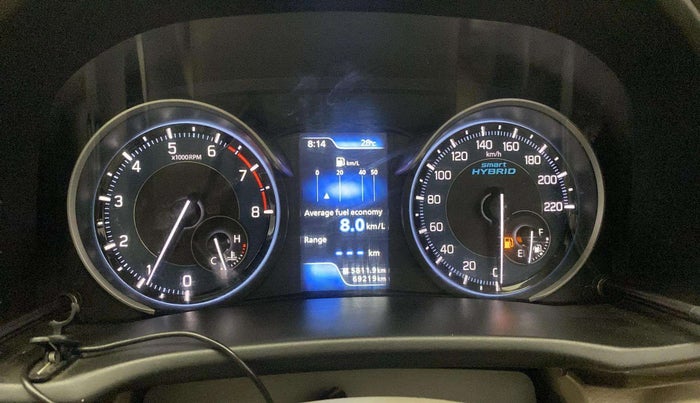 2020 Maruti Ertiga ZXI SHVS, Petrol, Manual, 69,184 km, Odometer Image