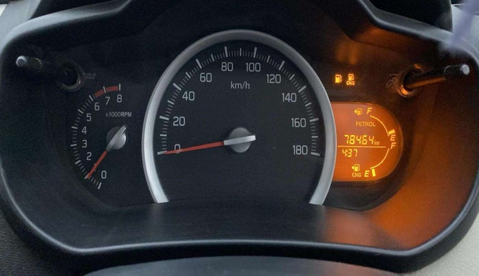 2014 Maruti Celerio VXI CNG, CNG, Manual, 78,450 km, Odometer Image