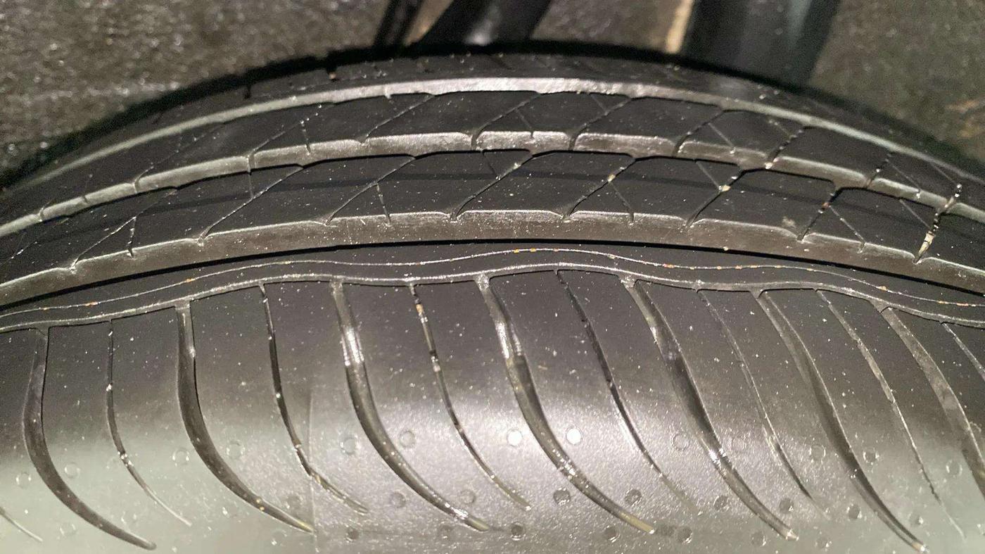 2018 Honda Amaze 1.2L I-VTEC V CVT, Petrol, Automatic, 53,815 km, Left Rear Tyre Tread