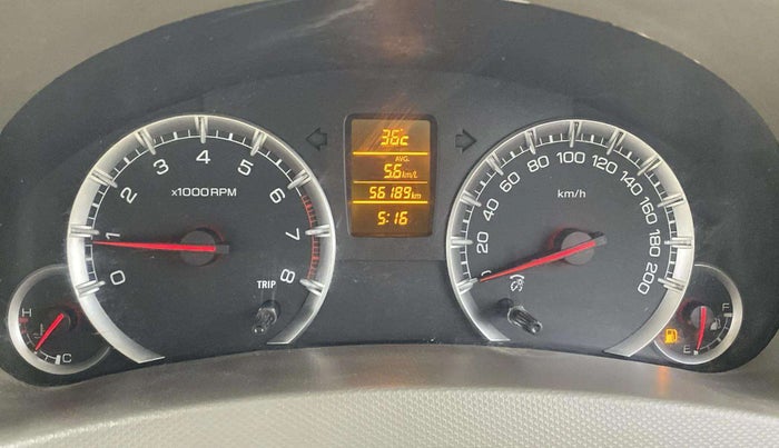 2016 Maruti Ertiga ZXI+, Petrol, Manual, 56,182 km, Odometer Image