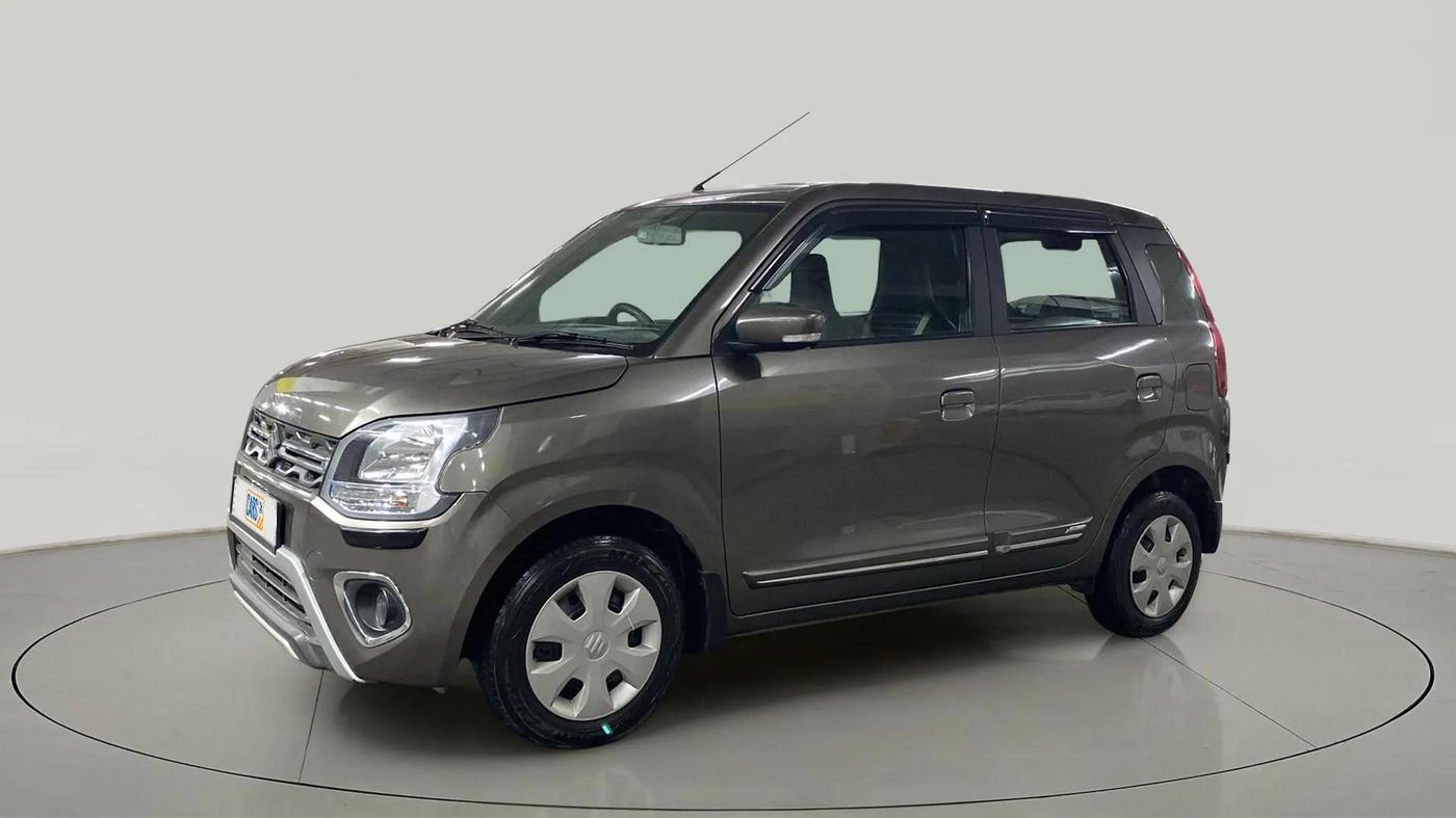 2019 Maruti New Wagon-R ZXI 1.2 AMT, Petrol, Automatic, 34,009 km, Left Front Diagonal