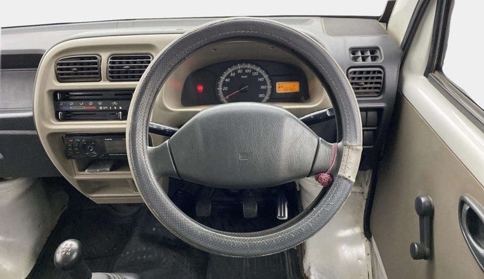2014 Maruti Eeco 5 STR WITH A/C+HTR, Petrol, Manual, 52,345 km, Steering Wheel Close Up