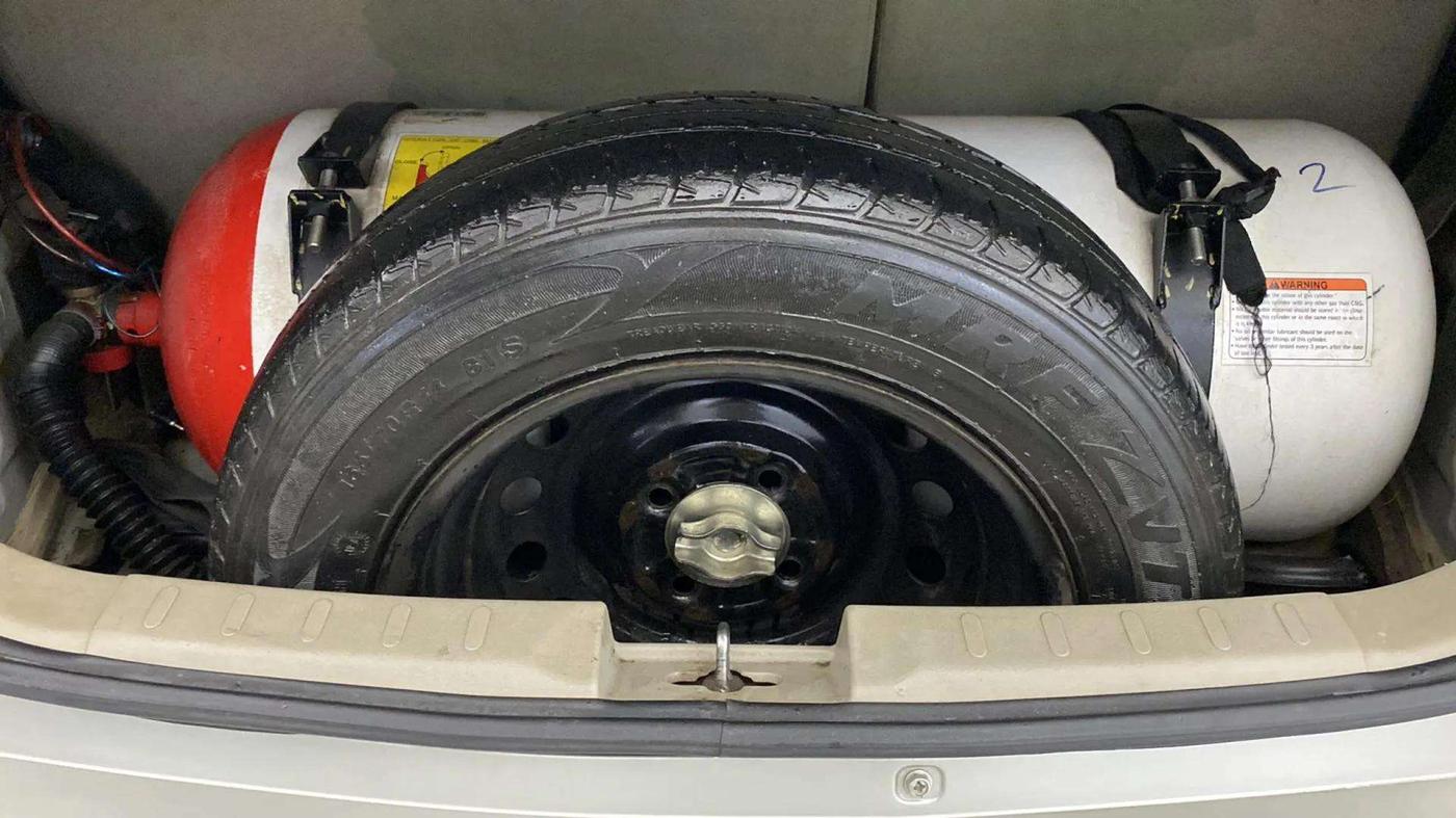 2018 Maruti Celerio VXI CNG, CNG, Manual, 72,052 km, Spare Tyre