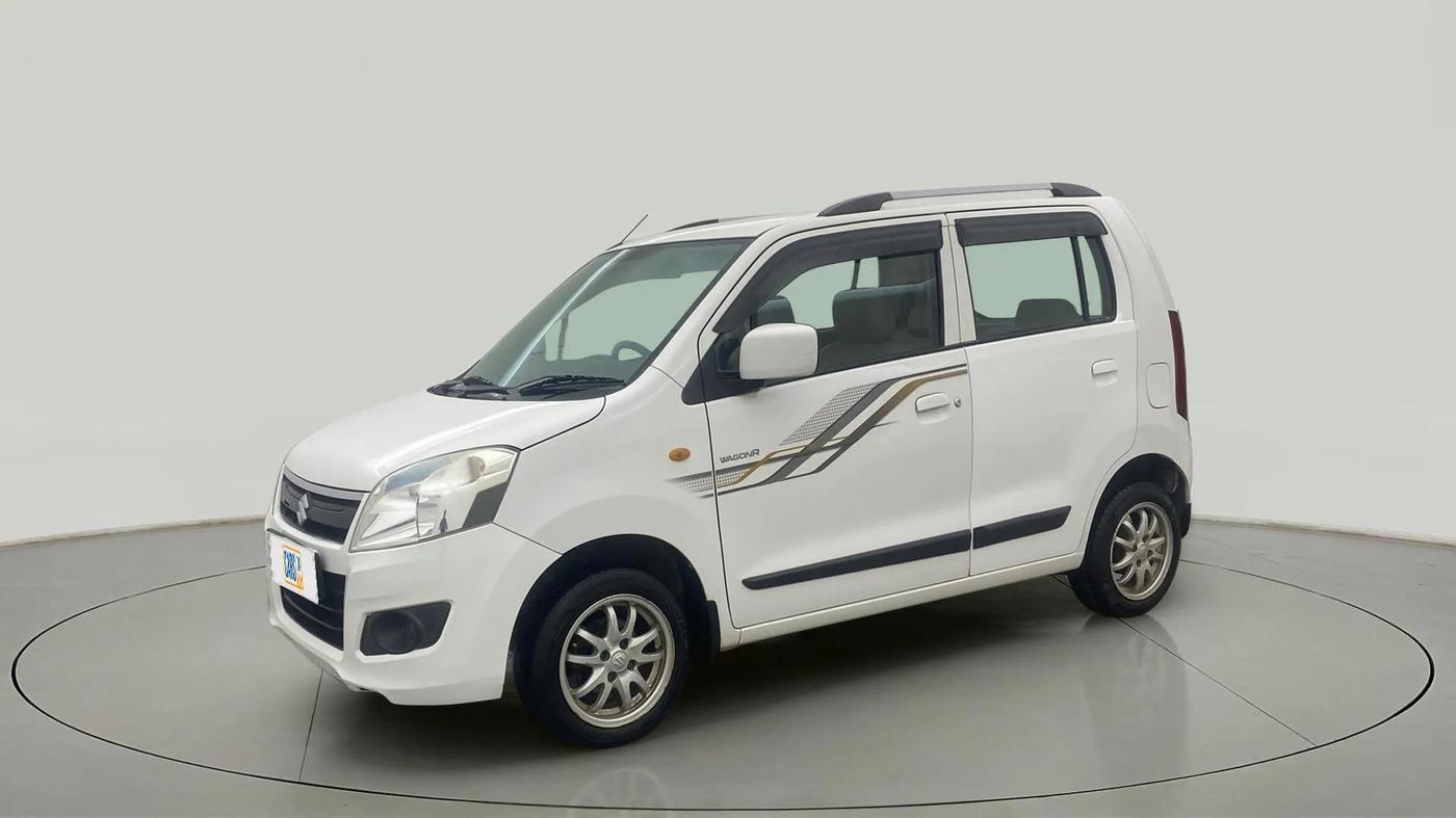 2017 Maruti Wagon R 1.0 VXI, Petrol, Manual, 59,954 km, Left Front Diagonal