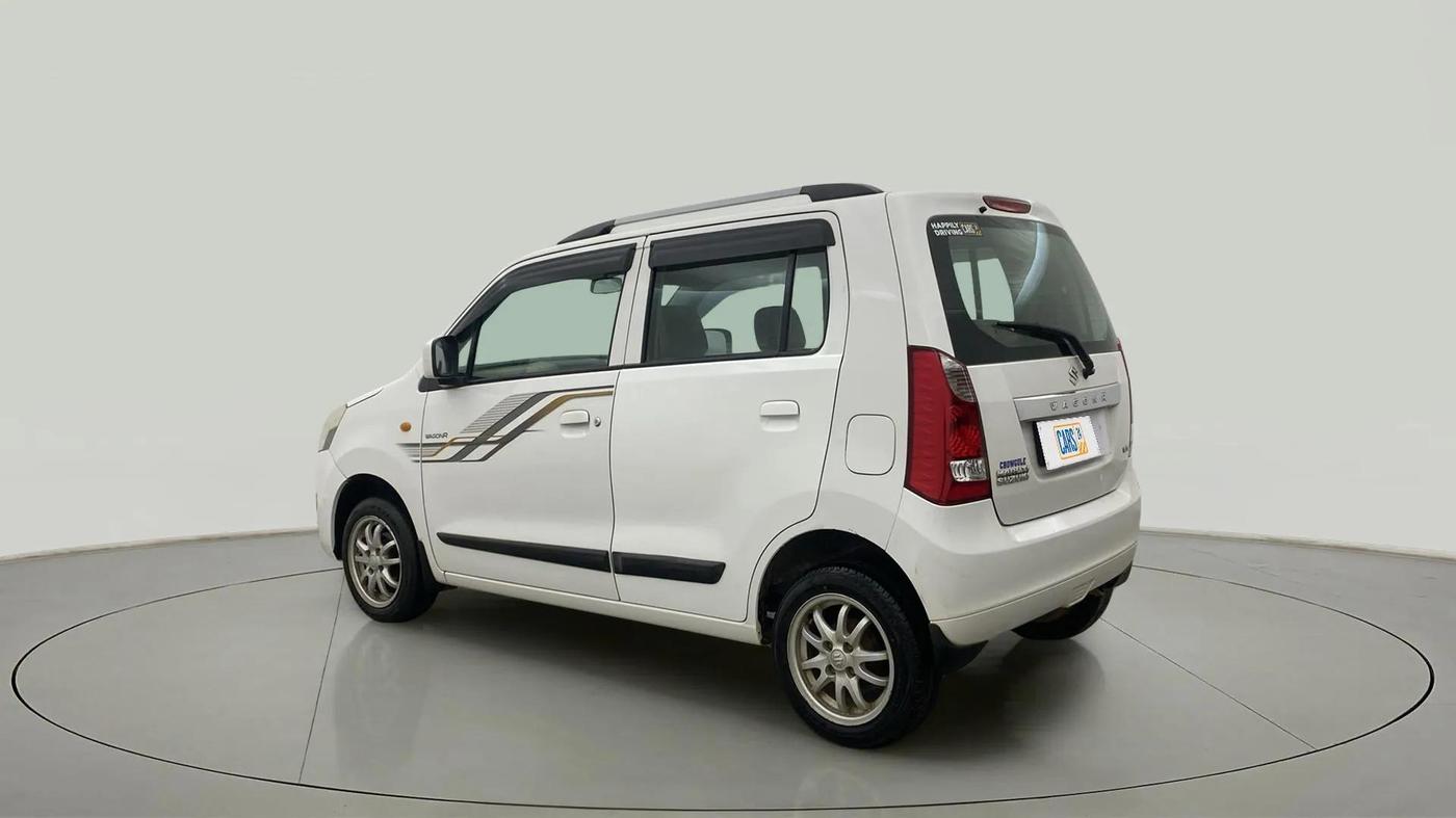 2017 Maruti Wagon R 1.0 VXI, Petrol, Manual, 59,954 km, Left Back Diagonal