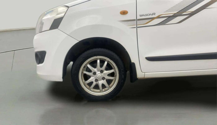 2017 Maruti Wagon R 1.0 VXI, Petrol, Manual, 59,954 km, Left Front Wheel