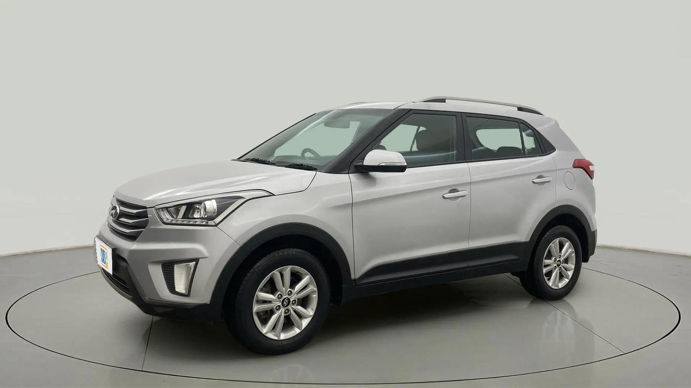 2017 Hyundai Creta SX PLUS 1.6 PETROL, Petrol, Manual, 46,500 km, Left Front Diagonal