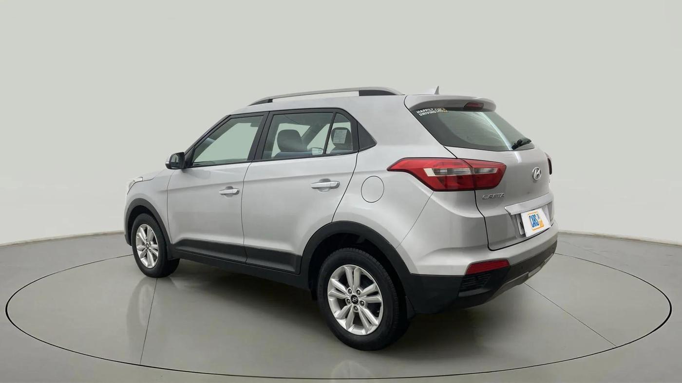 2017 Hyundai Creta SX PLUS 1.6 PETROL, Petrol, Manual, 46,500 km, Left Back Diagonal
