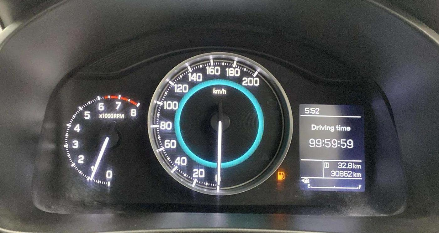 2021 Maruti IGNIS ZETA 1.2, Petrol, Manual, 30,862 km, Odometer Image