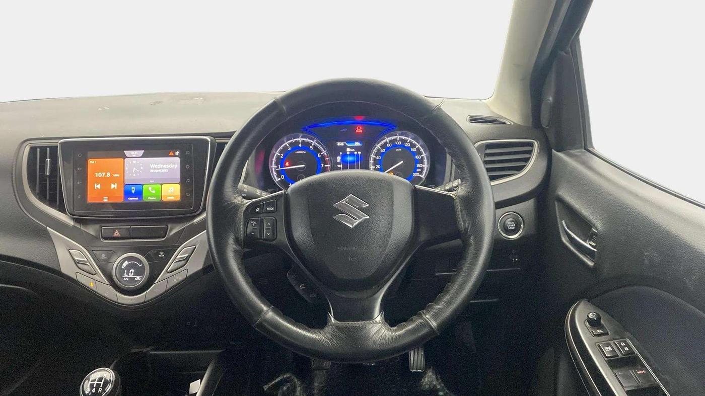 2021 Maruti Baleno ZETA PETROL 1.2, Petrol, Manual, 75,842 km, Steering Wheel Close Up