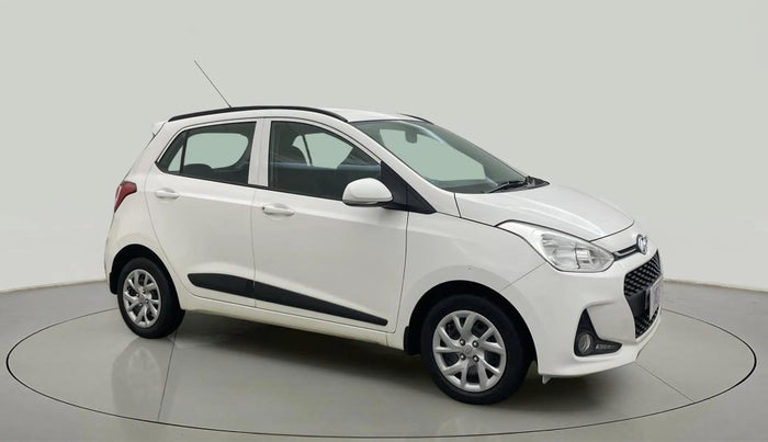 2018 Hyundai Grand i10 SPORTZ 1.2 KAPPA VTVT, Petrol, Manual, 48,711 km, Right Front Diagonal