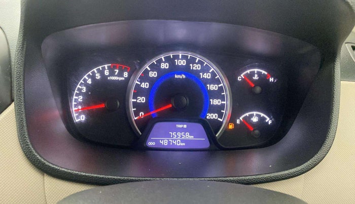 2018 Hyundai Grand i10 SPORTZ 1.2 KAPPA VTVT, Petrol, Manual, 48,711 km, Odometer Image