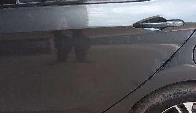 2021 Tata Tiago XZA PLUS PETROL, Petrol, Automatic, 41,327 km, Rear left door - Slightly dented