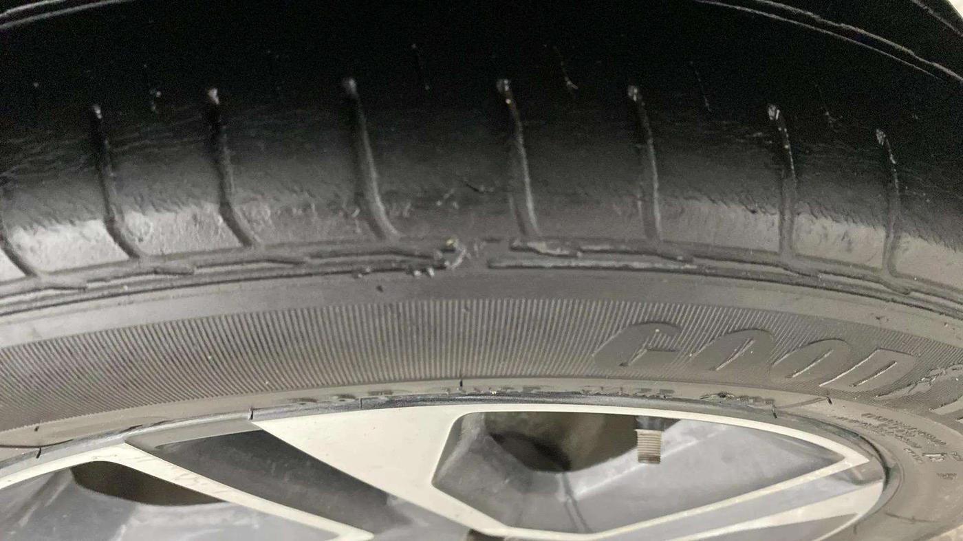 2021 Tata Tiago XZA PLUS PETROL, Petrol, Automatic, 41,370 km, Left Rear Tyre Tread