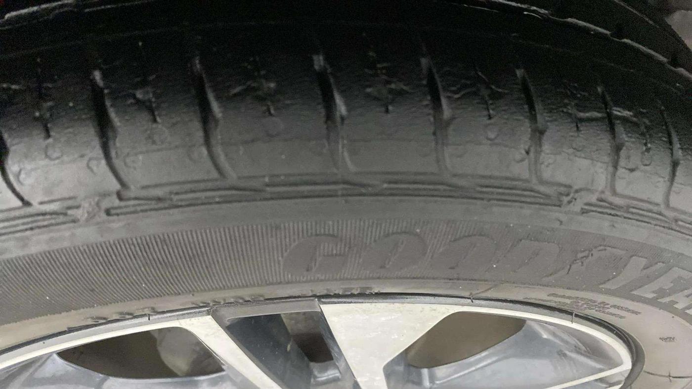 2021 Tata Tiago XZA PLUS PETROL, Petrol, Automatic, 41,370 km, Right Rear Tyre Tread