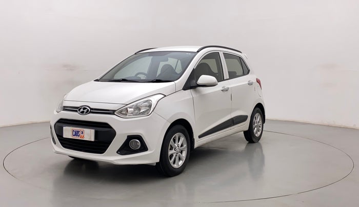 2016 Hyundai Grand i10 ASTA 1.2 KAPPA VTVT, Petrol, Manual, 66,744 km, Left Front Diagonal