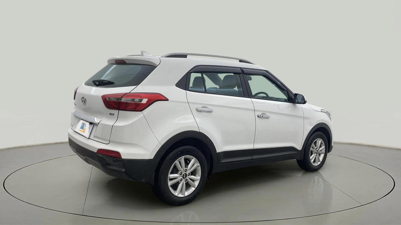 2016 Hyundai Creta SX PLUS 1.6 PETROL, Petrol, Manual, 44,833 km, Right Back Diagonal